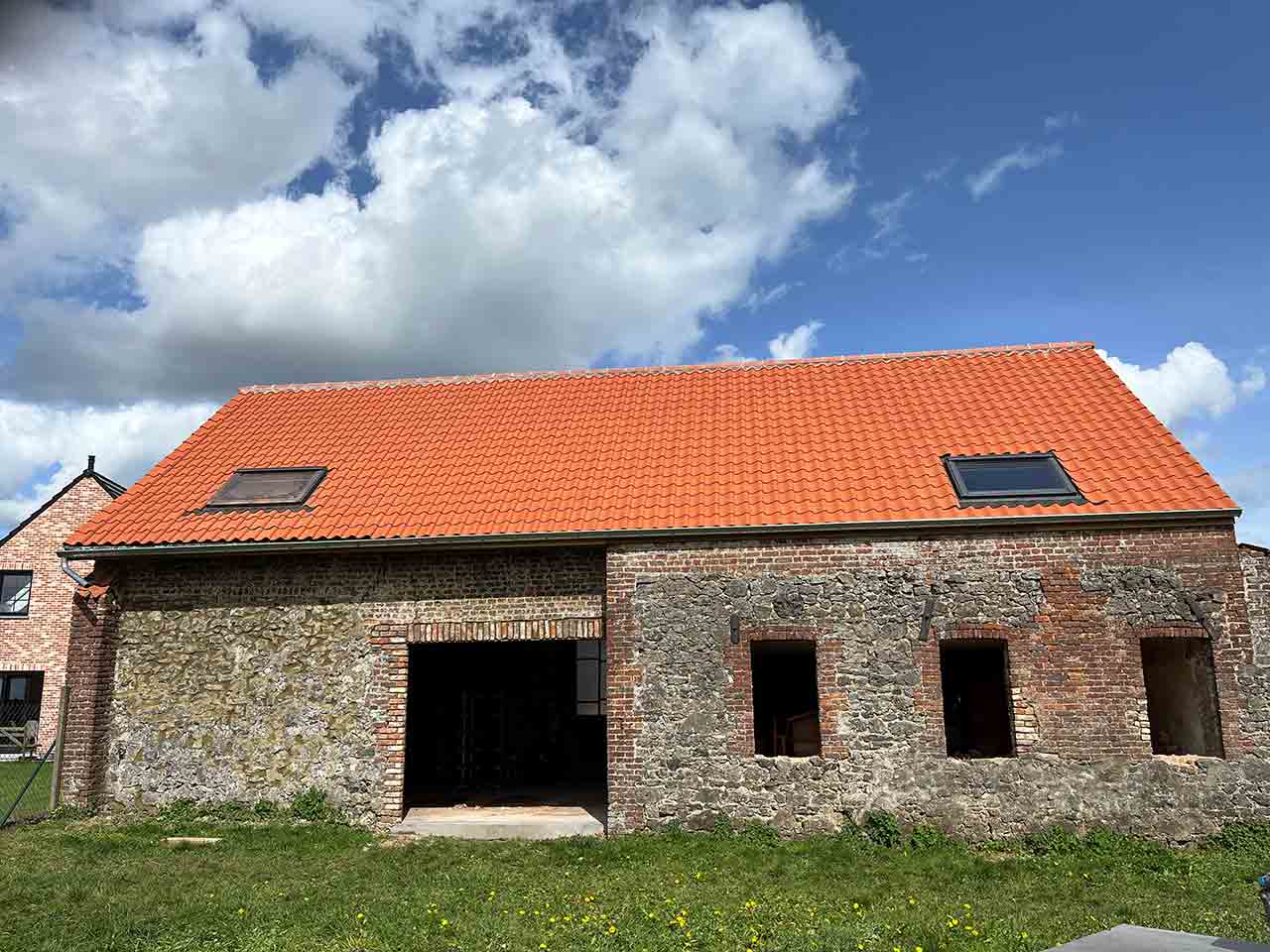 Travaux de maçonnerie de toiture et cheminée Tournai